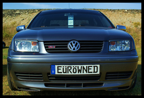 German Reg Plates